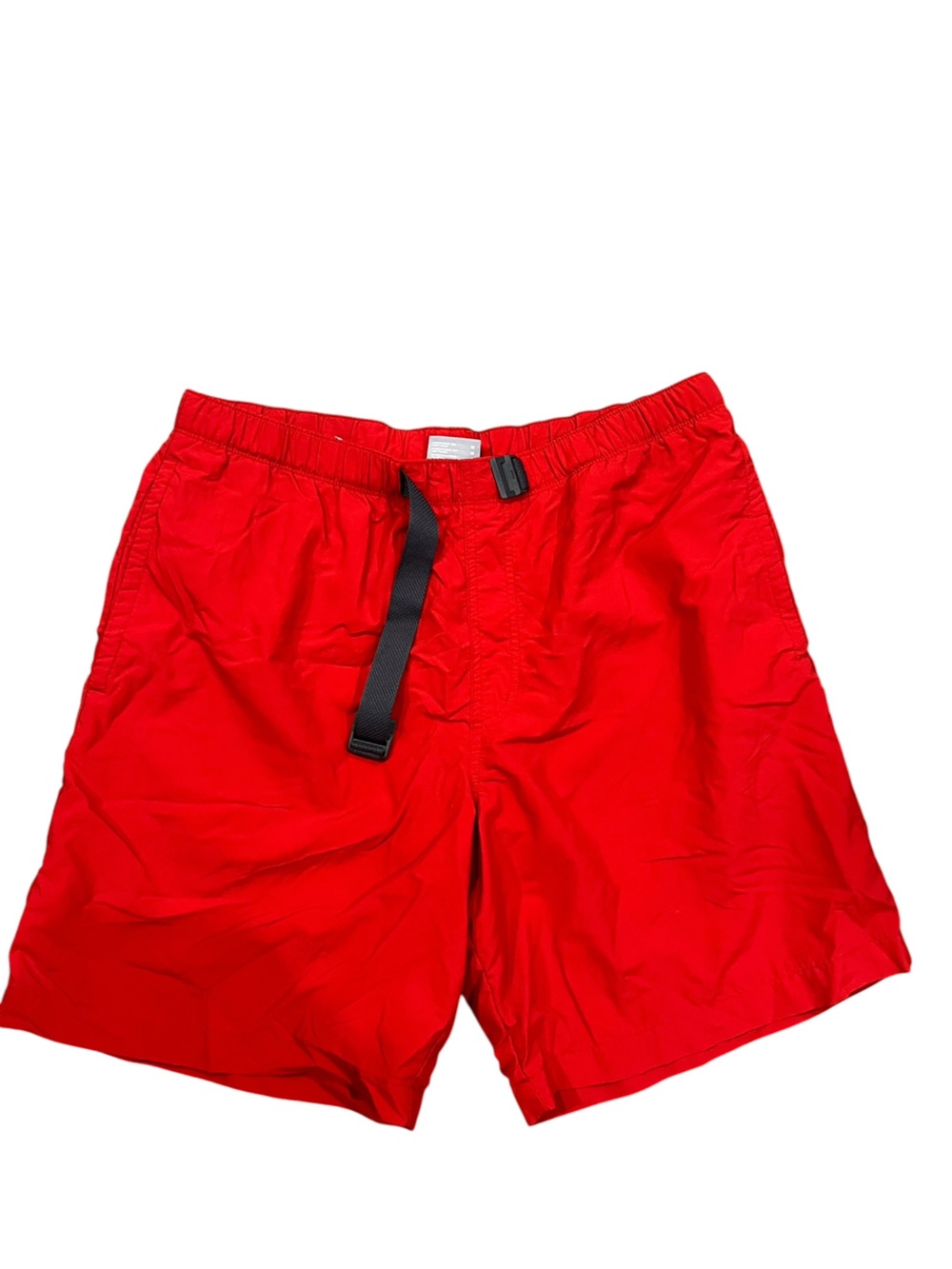 Columbia Red Swim Shorts with Gray Mesh Lining